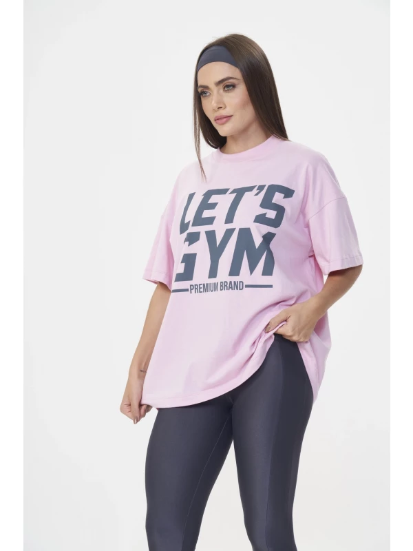CAMISETA OVERSIZED LET’SGYM TAM G