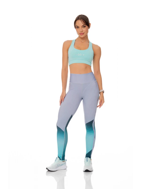  LEGGING E TOP DUPLA FACE TAM,M.