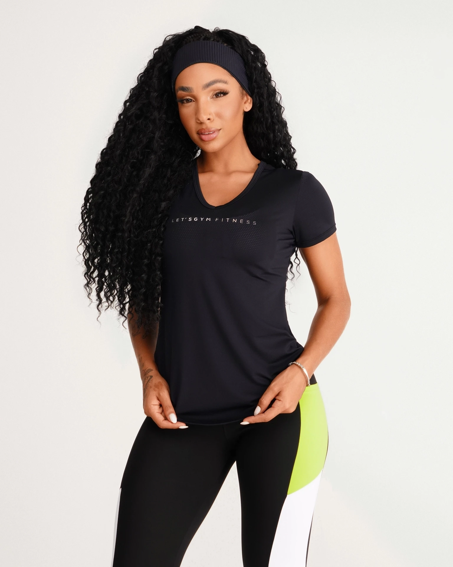 BLUSA M/C DOLL PRETO