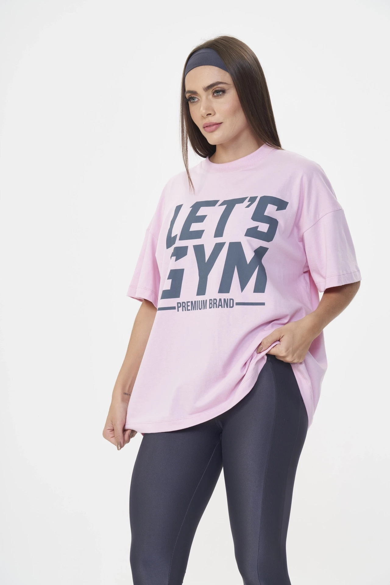 CAMISETA OVERSIZED LET’SGYM TAM G