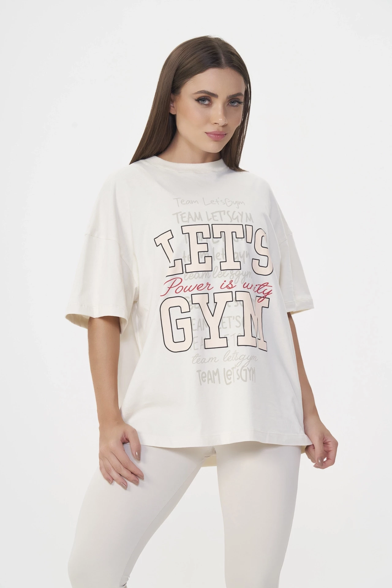 CAMISETA OVERSIZED POWER TAM.P