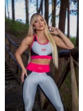 CONJUNTO TOP E LEGGING CHARM PRETO/PRTA/TAM/M